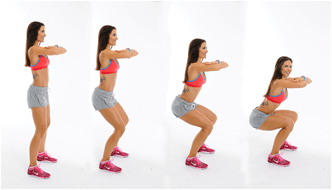 Squat Exercise Women