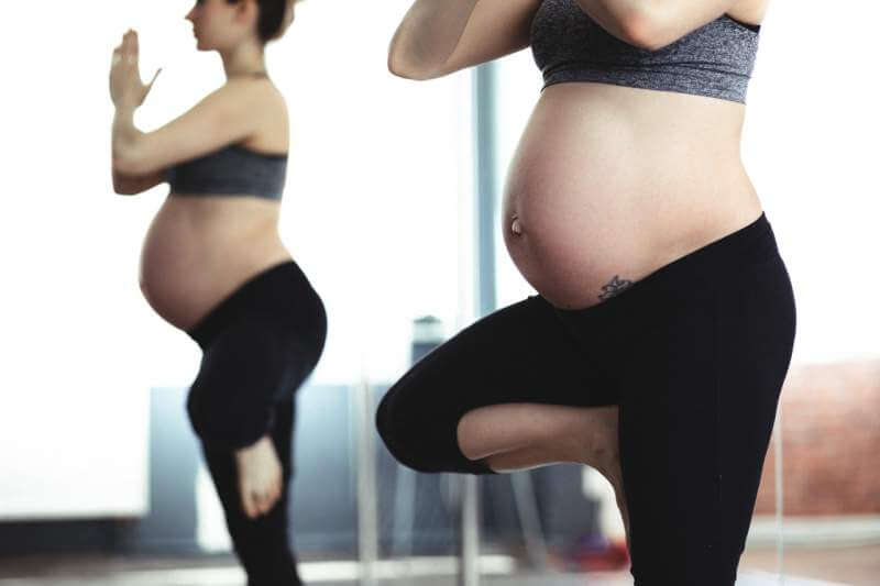 Post-pregnancy belly