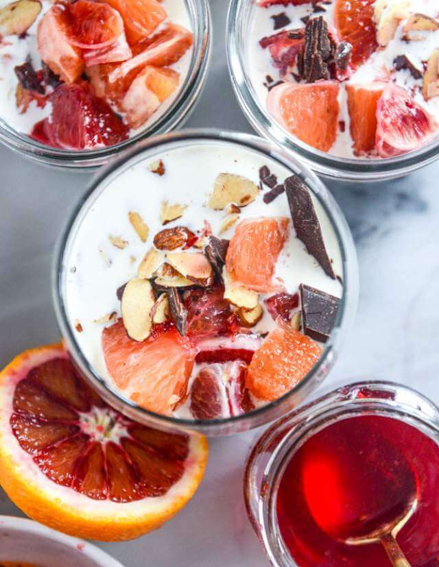 Orange Vanilla Chia Bean Pudding