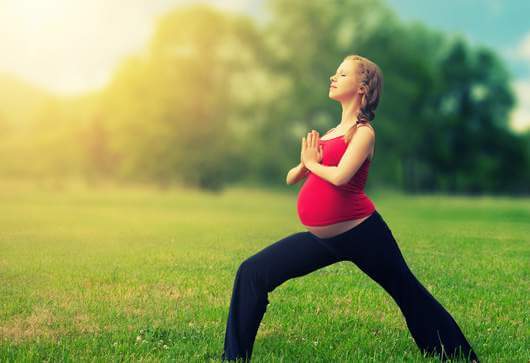 Yoga pregnant women