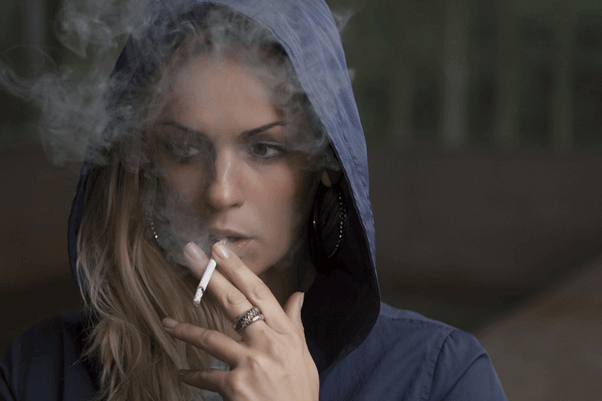 women smoking