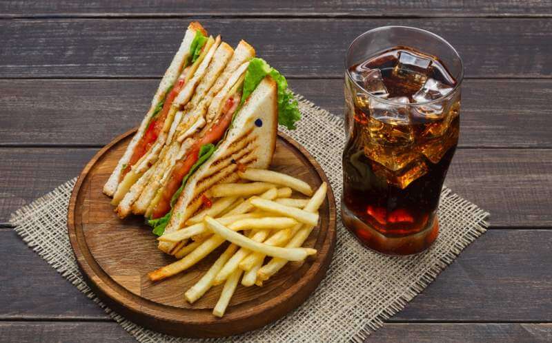 fast-food-meals-at-sandwich-bar-fries-and-cola
