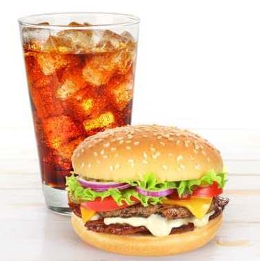 hamburger-and-glass-of-cola