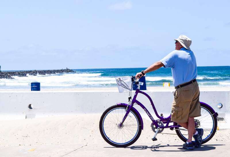 cycling-on-beach-with-leisure-and-relaxation